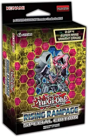 Limited Pack Display Mystery Find Unboxing YGO Rising Rampage Special Edition