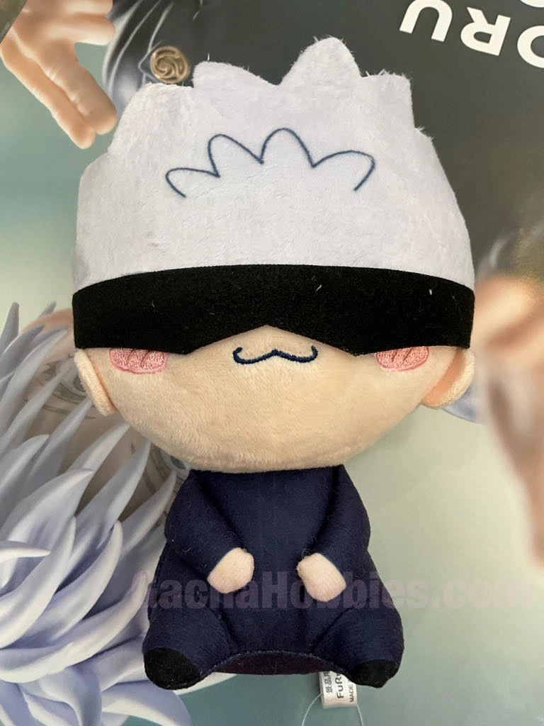 Small Figure FuRyu Mochipico Jujutsu Kaisen Satoru Gojo Medium Plush Keychain (In-stock)