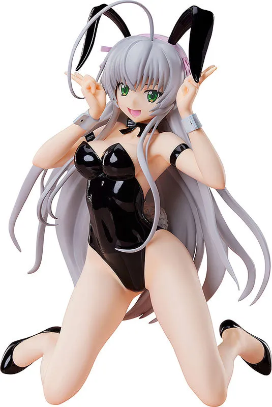 "Haiyore! Nyaruko-san W" Nyaruko Bare Leg Bunny Ver. 1/4 Scale Figure Movie Hero
