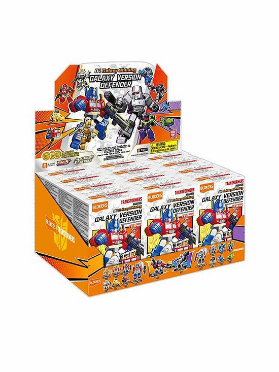 TRANSFORMERS GVD01 Galaxy Shining Blokees Figures - Box of 12 Spirit Animal