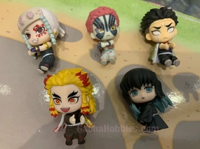 Museum Quality Hugcot Kimetsu no Yaiba Demon Slayer Character Cable Holder Figure Vol.3 5 Pieces Set (In-stock)