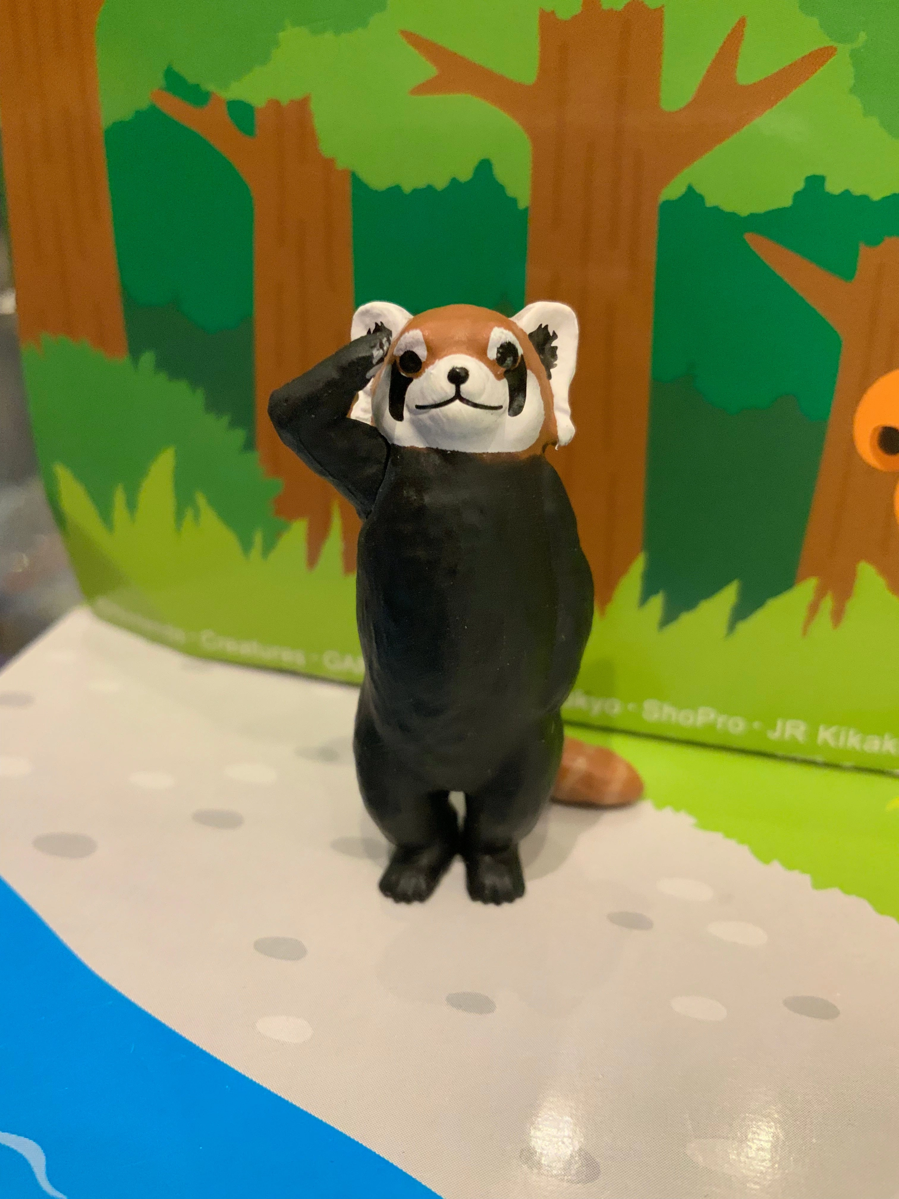 Designer Goods Gashapon Keirei (Salute) Animal Figures (In stock)