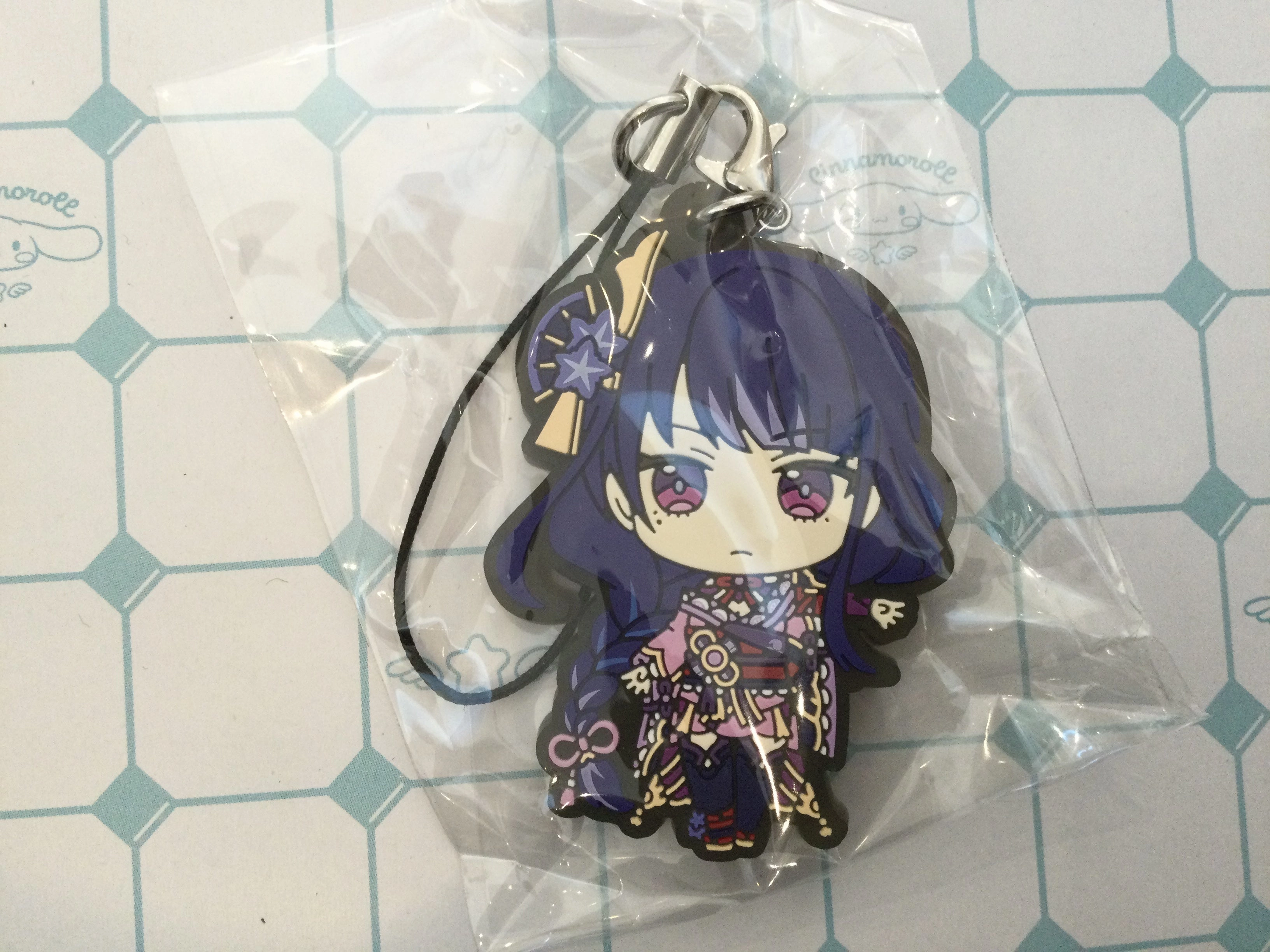 Premium Sculpture Genshin Impact Character Rubber Keychain Vol.5 8 Pieces Set (In-stock)