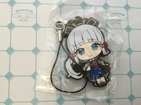 Hero Figure Genshin Impact Character Rubber Keychain Vol.5 8 Pieces Set (In-stock)
