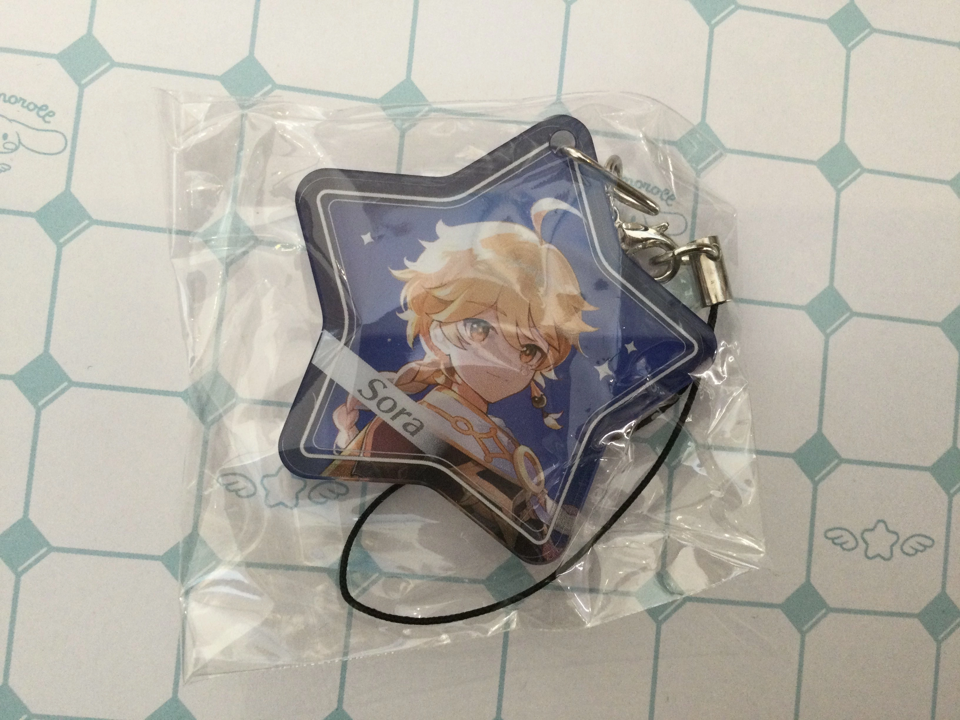 Art Collection Book Character Genshin Impact Characters Thick Acrylic Keychain 8 Pieces Set (In-stock)