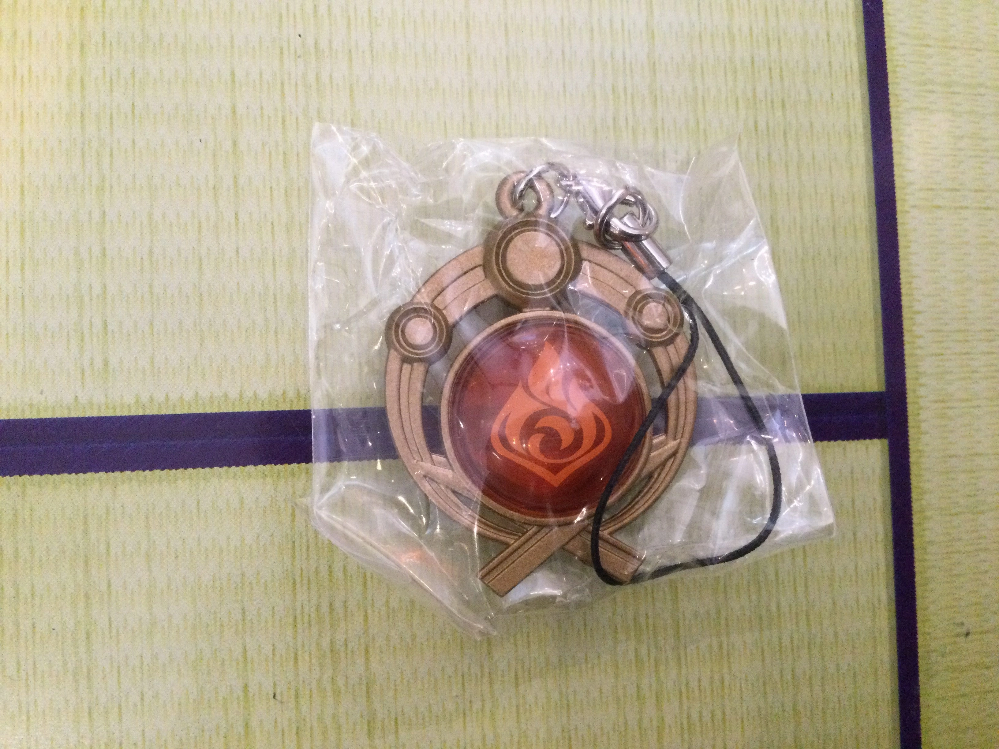 Superhero Product Gamer Setup Genshin Impact Visions Figure Keychain Inazuma Ver. 6 Pieces Set (In-stock)