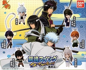 Event specific Gamer Setup Gintama Character Junior Ver. Keychain Vol.2 6 Pieces Set (In-stock)