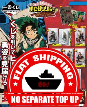 Character Decor Kuji - My Hero Academia - After The Fight (OOS)