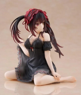 Contemporary Art Superhero Statue Taito - Date A Live V - Tokisaki Kurumi Desktop Cute Figure - Nightwear Ver.