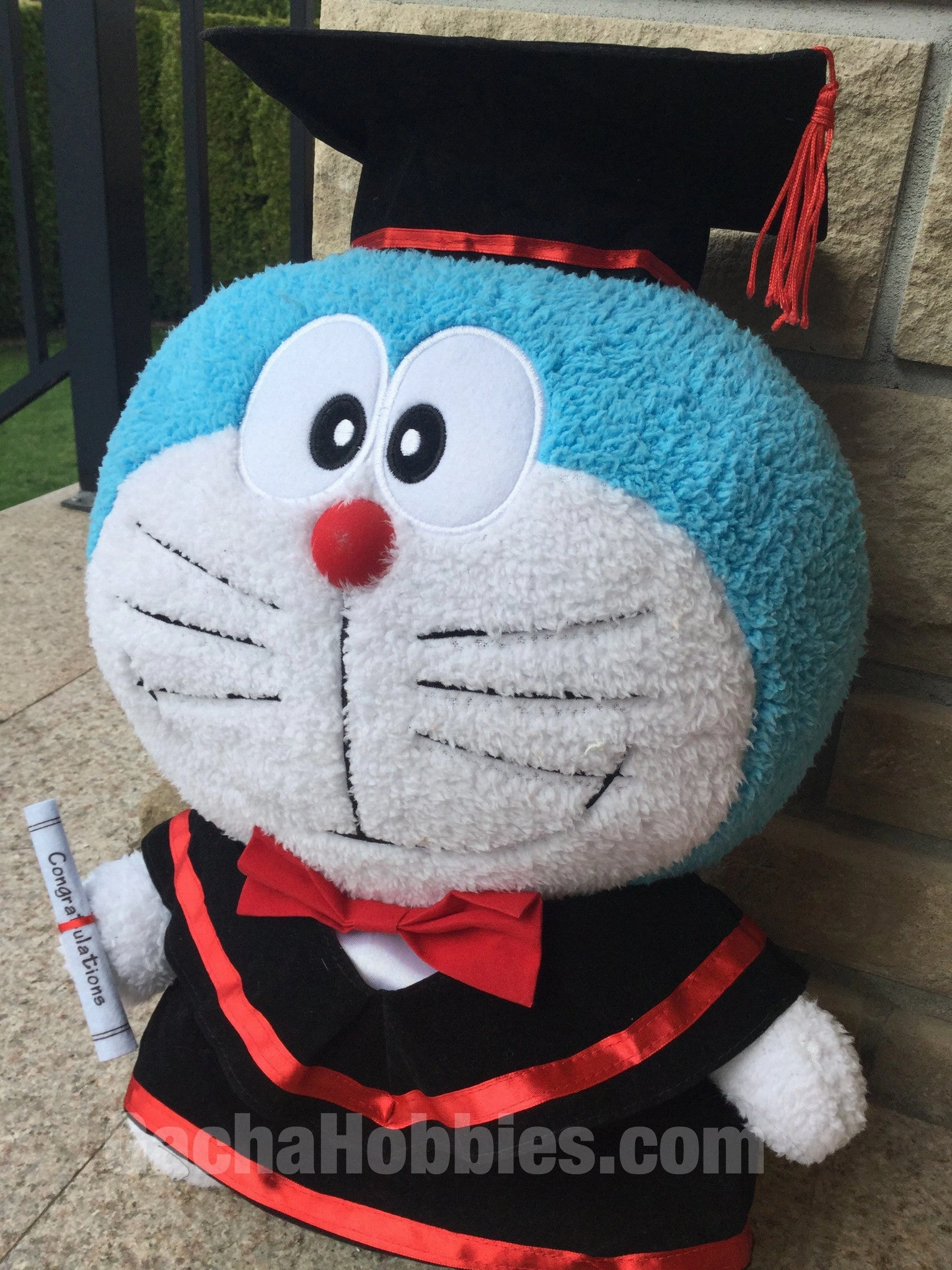 Person Worker Contraption Craftsperson Graduation Doraemon Smile Medium Plush