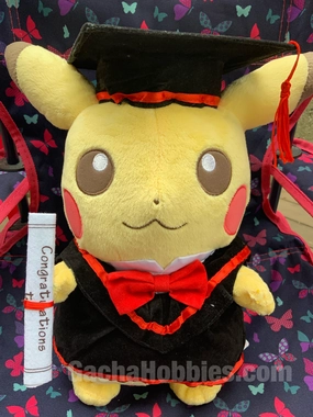 Miniature Showcase Engineering Toy Graduation Pikachu Smile Plush