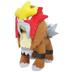 Retro Game Anime Decor Pokemon ALL STAR COLLECTION Entei Plush Toy