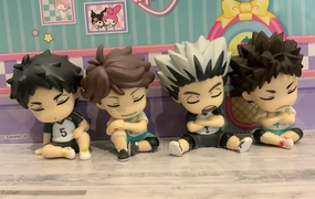 Haikyuu Characters Sleeping on Shoulder Figure Vol.2 4 Pieces Set (In-stock) Comic Book Hero
