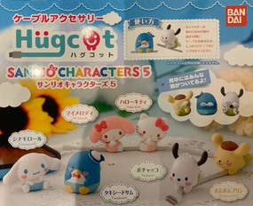 Character Hobby Sanrio Characters Hugcot 5 Figure 6 Pieces Set (In-stock)