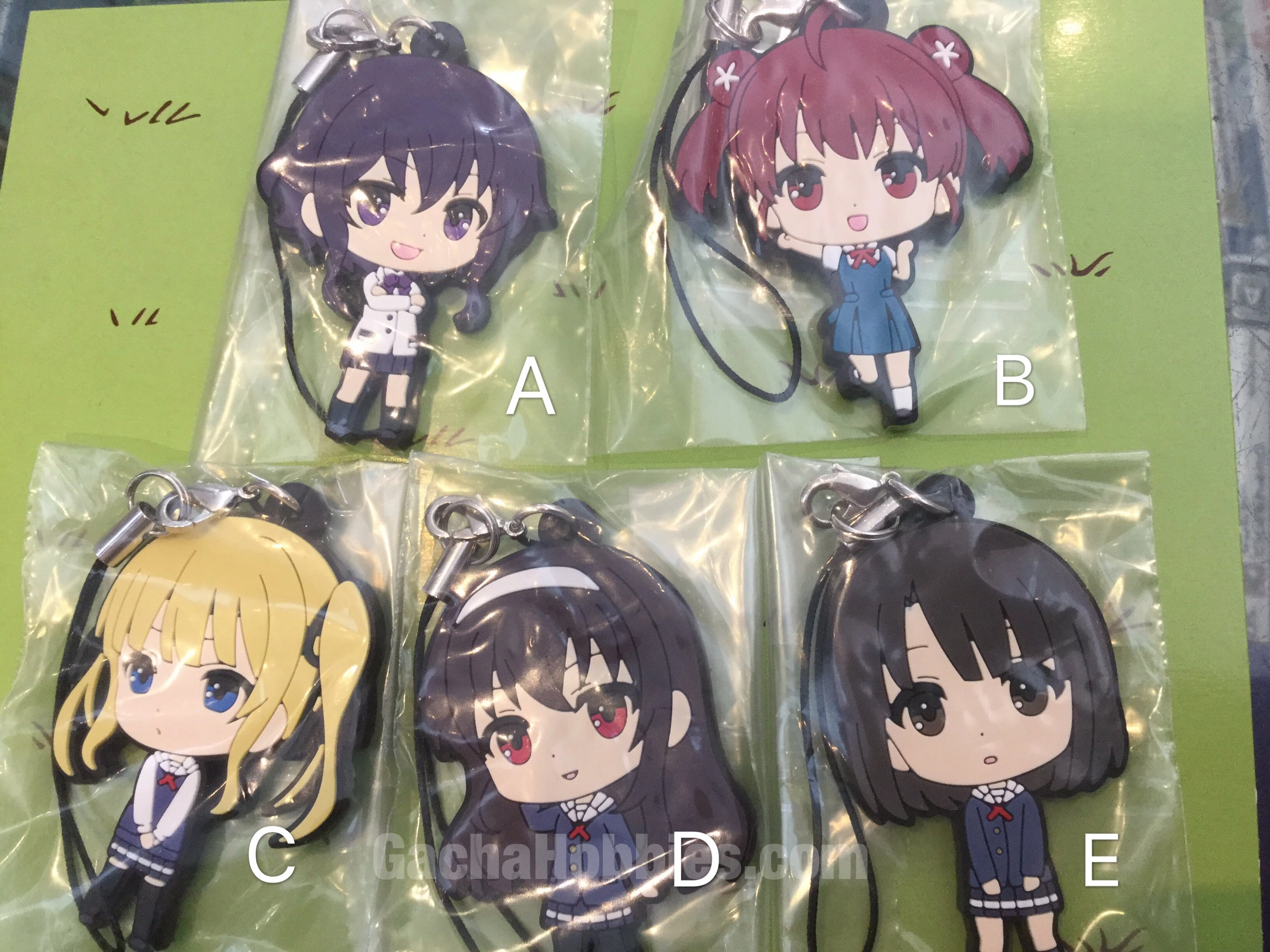 Saenai Heroine no Sodate-kata. Flat Rubber Keychain Future Antique