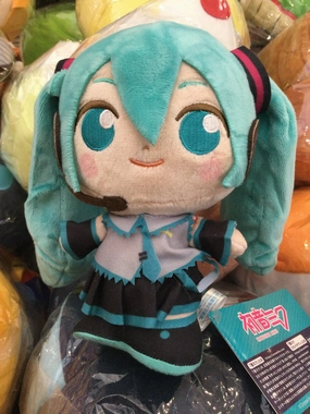 Small Mark Hatsune Miku Classic Outfit Standing Small Plush (In-stock)