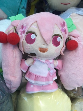 Figurine Worker Hatsune Miku Sakura Miku Standing Small Plush Type A (In-stock)