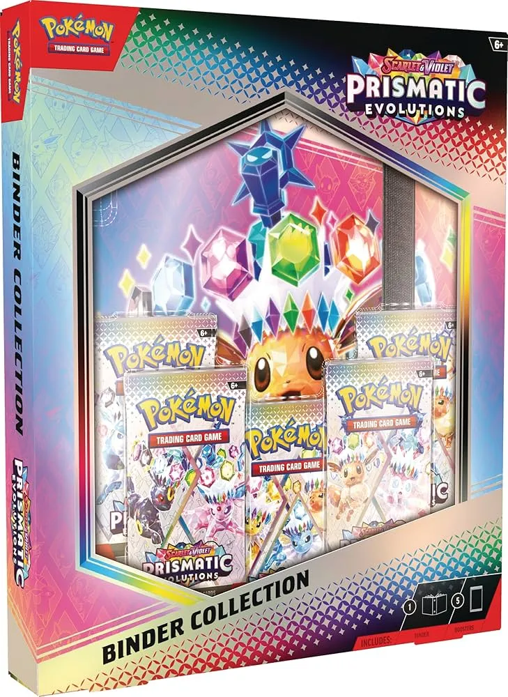 Surprise Series Opening Surprise Drop Opening Pokemon Prismatic Evolutions Binder Collection