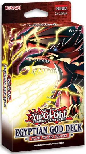 YGO Egyptian God Deck Silfer Exclusive Pack Release