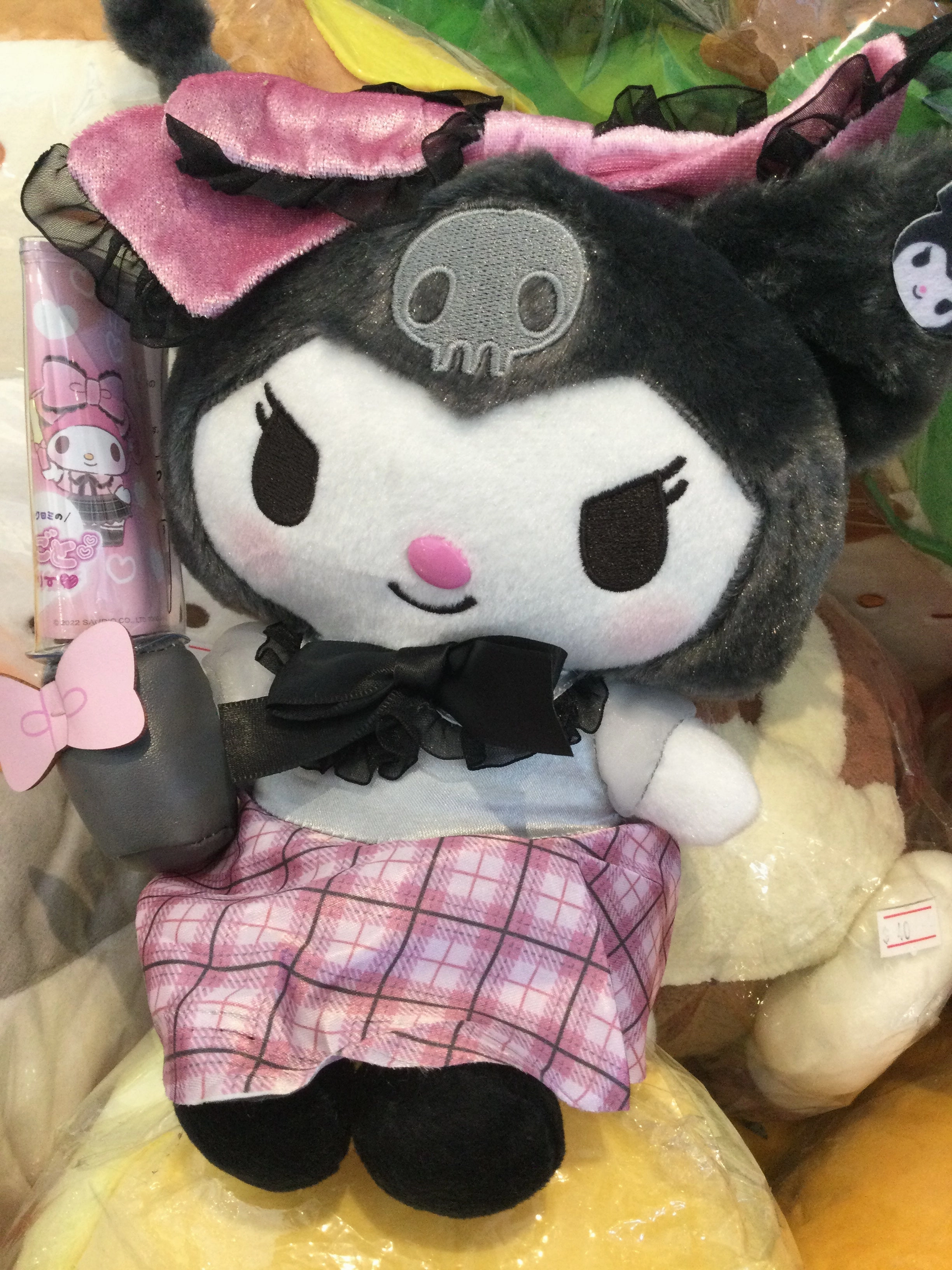 Cost effective FuRyu Sanrio Kuromi Idol Fans Activity Small Plush (In-stock)