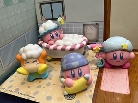 Special Edition Hoshi no Kirby Sweet Dreams Shower Time Small Figure 4 Pieces Set (In-stock)