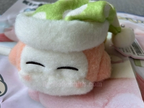 Mini Standpoint Hoshi no Kirby Waddle Dee Sleeping with Green Hat Furry Small Plush (In-stock)