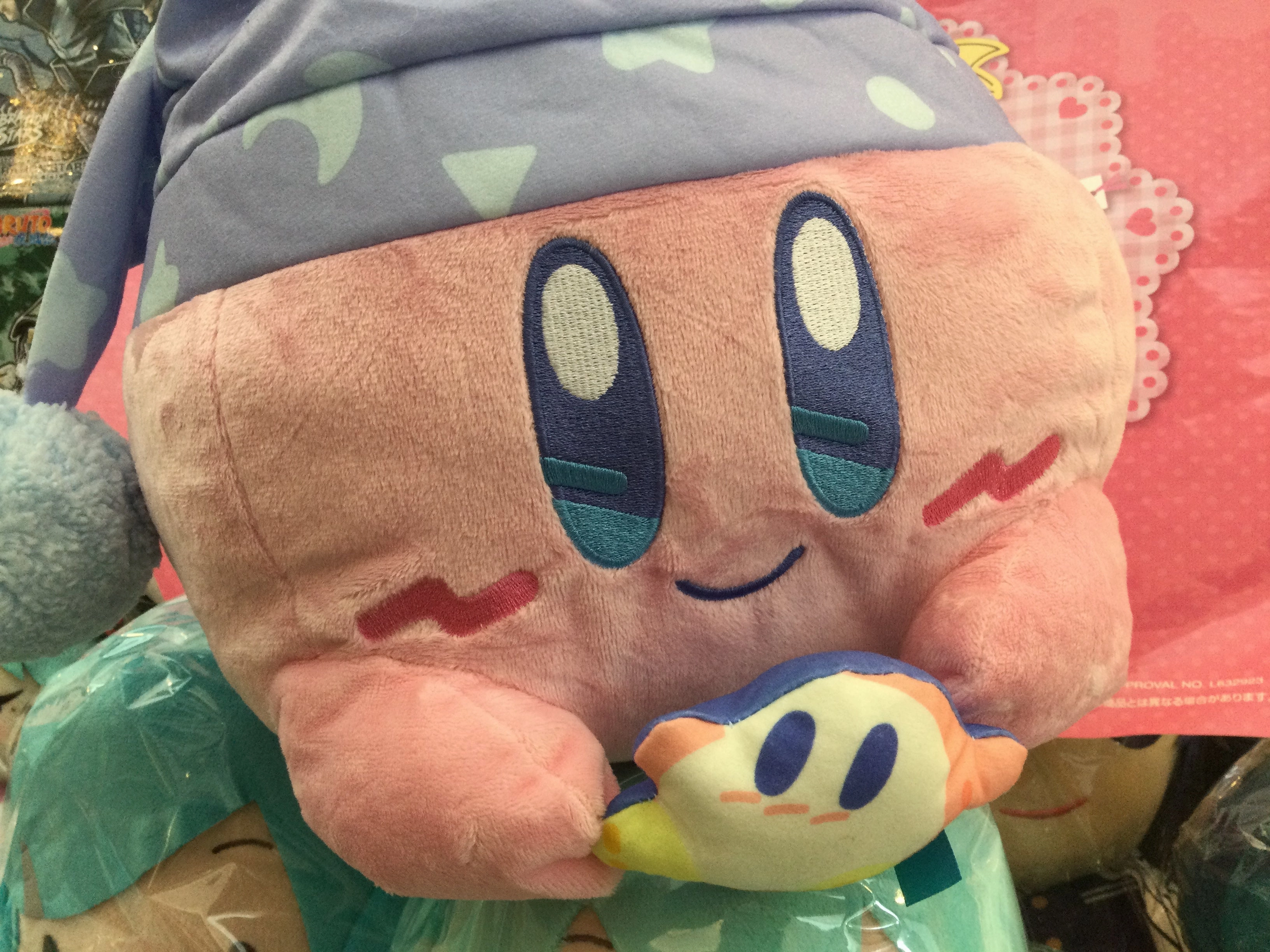 Super Squad Hoshi no Kirby Wearing Purple Night Hat Big Plush (In-stock)