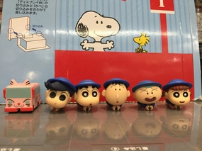 Hugcot Crayon Shin-Chan Cable Holder Figure Vol.4 6 Pieces Set (In-stock) Customizable Toy Influencer Pick