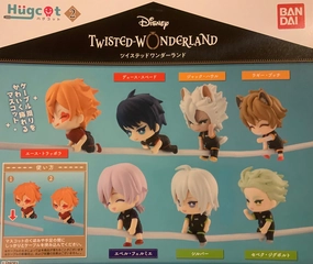 VR Experience Hugcot Disney Twisted Wonderland Character Mini Figure Vol.2 7 Pieces Set (In-stock)