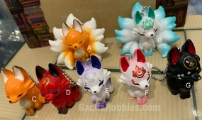 Yokai Kitsune Fox Mini Figure Vol.2 7 Pieces Set (In-stock) Gaming Goods Limited Object