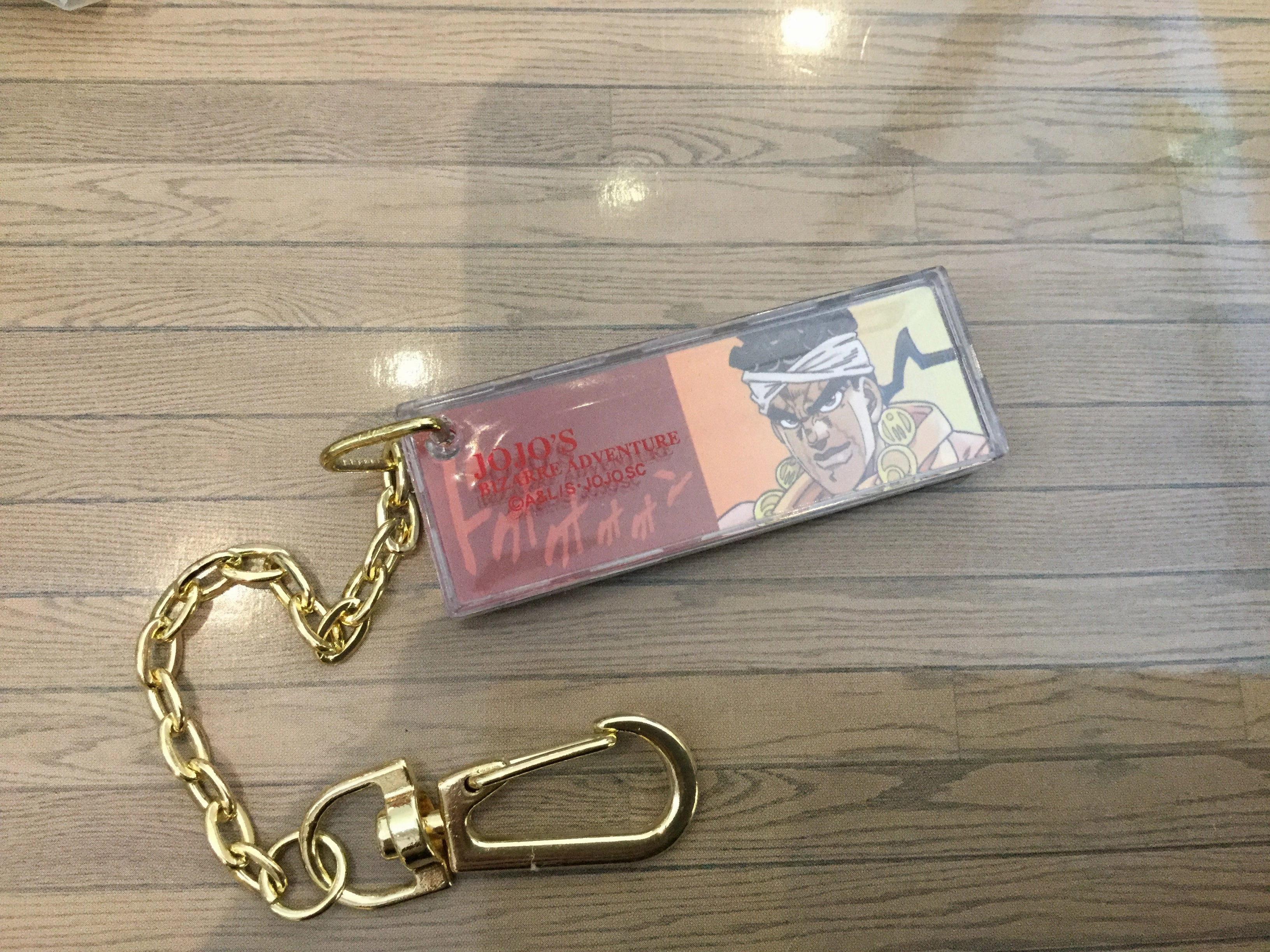 Tropical theme Robot Goods JoJo??s Bizarre Adventure Stardust Crusaders Character Acrylic Keychain 5 Pieces Set (In-stock)