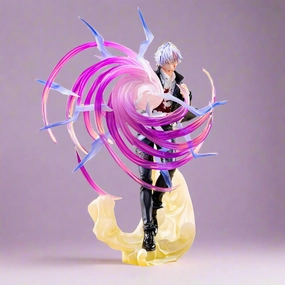 Stone Statue Action Decor Jujutsu Kaisen Anime Figure White Sorcerer Gojo 20cm (8") PVC Statue