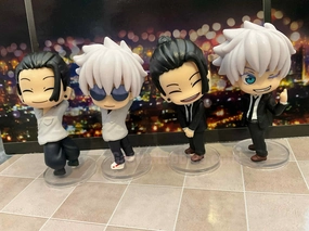Jujutsu Kaisen Kaigyoku Gyokusetsu Character Small Figure 4 Pieces Set (In-stock) Classroom Decor Gaming Statue