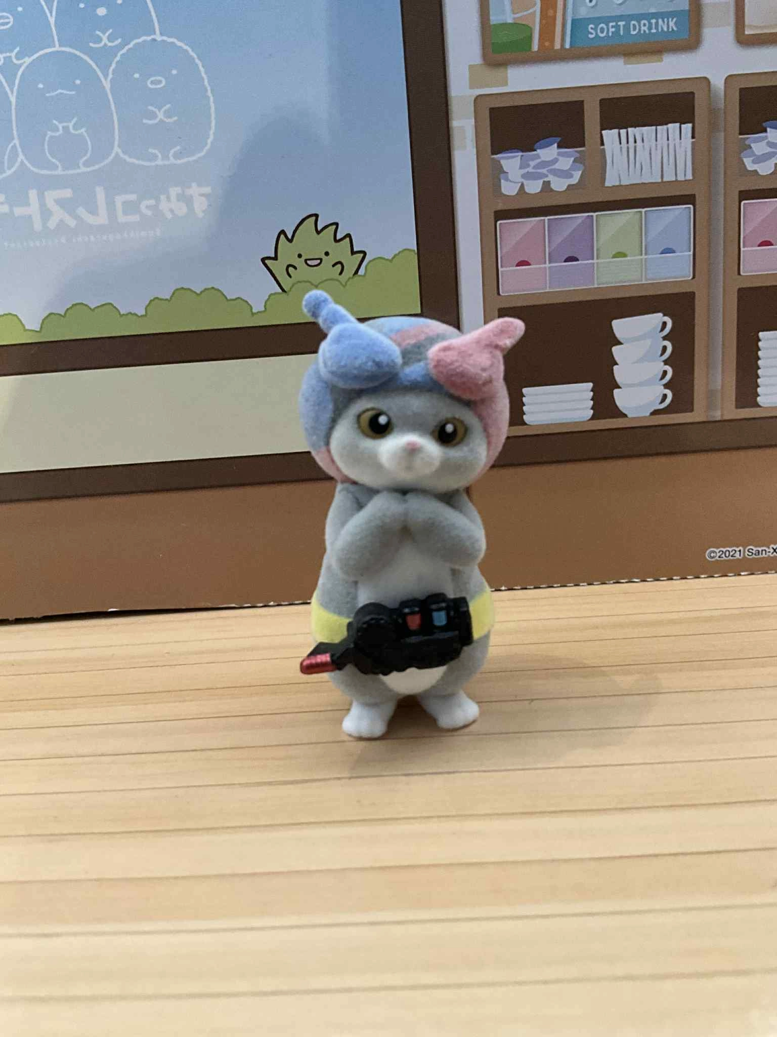 Kamen Rider Cats Small Figure Vol.2 4 Pieces Set (In-stock) Kawaii Design Multi Pose