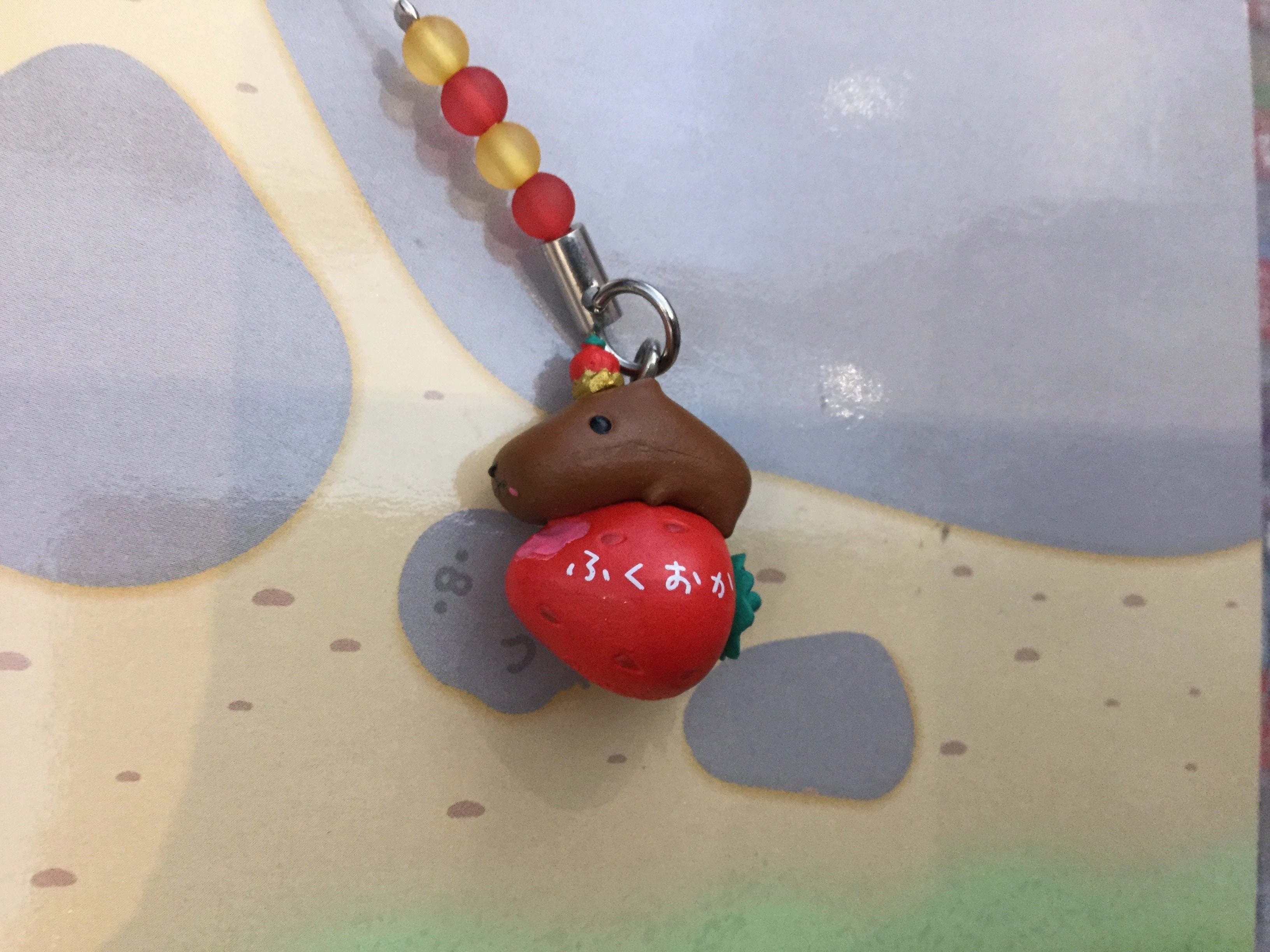 Kapibara-san Fruits and Foods Figure Keychain (In-stock) Gaming Model