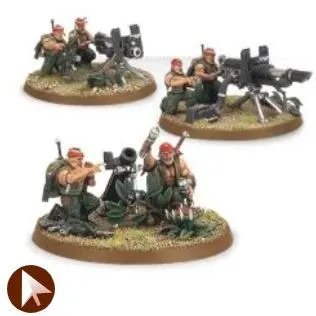 Career Exploration Catachan Heavy Weapon Squad