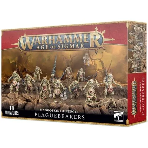 Simulation Game Age Appropriate Maggotkin of Nurgle Plaguebearers