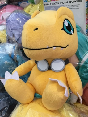 Member Only Android Friend Digimon Adventure Agumon with Goggles Medium Plush (In-stock)