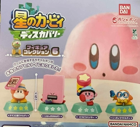 Kirby and the Forgotten Land Small Figure Vol.6 4 Pieces Set (In-stock) Premium Collectible
