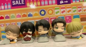 Attack on Titan Sleeping Mini Figure Vol.1 5 Pieces Set (In-stock) Mythology Art Premium Hobby