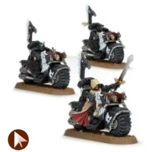 Trust Build Fantasy World Dark Angels Ravenwing Bike Squadron