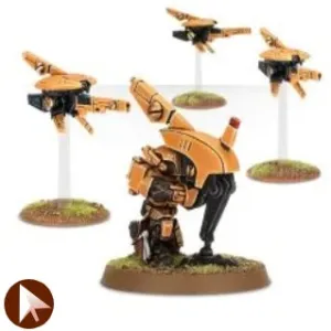Tau Empire MV71 Sniper Drones & Firesight Marksman Hexadecimal Code Mission Goal