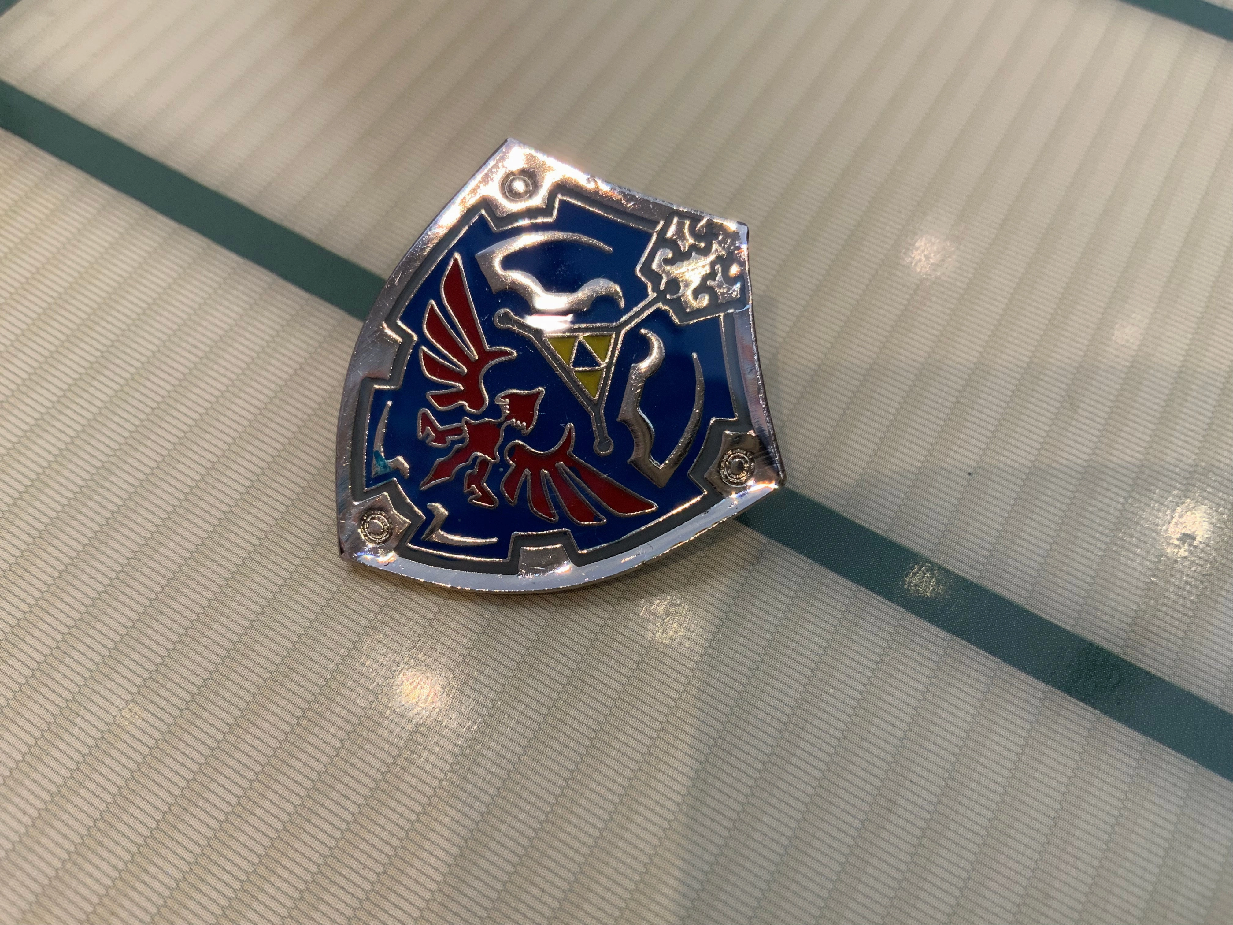 Legend of Zelda Emblem Pins 6 Pieces Set (In-stock) Enthusiast Grade