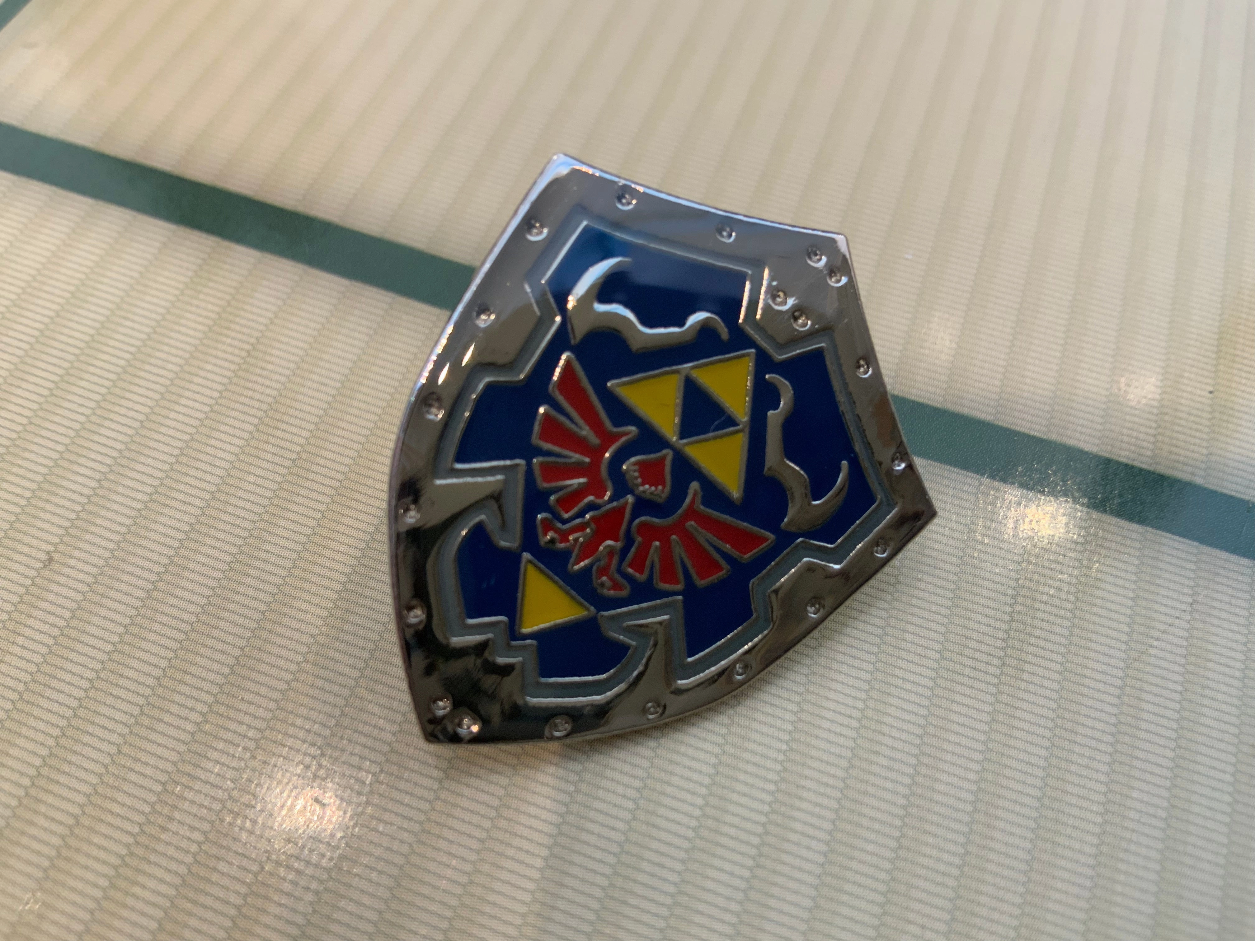 Legend of Zelda Emblem Pins 6 Pieces Set (In-stock) Vinyl Hobby