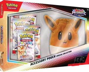 Hidden Find Display Pokemon Prismatic Evolutions Accessory Pouch Special Collection
