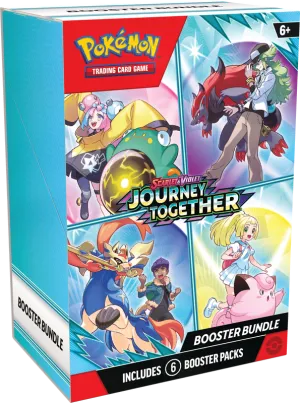 POKEMON SV9 JOURNEY TOGETHER BOOSTER BUNDLE (2025-03-28) Exclusive Pack Display