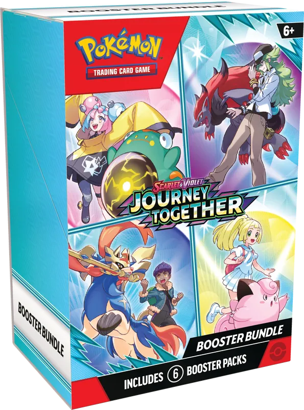 POKEMON SV9 JOURNEY TOGETHER BOOSTER BUNDLE (2025-03-28) Exclusive Pack Display