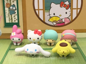 Retro Game Sanrio Characters Hugcot Figure 6 Pieces (In-stock)