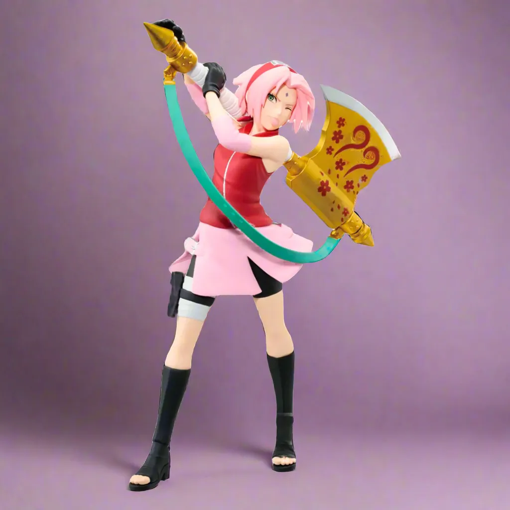 Naruto Anime Figure Blossom of Strength Sakura Haruno 15cm (6") PVC Statue Anime Art