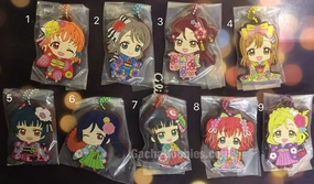 Desk Decor Love Live Sunshine!! Rubber Keychain (In Stock)